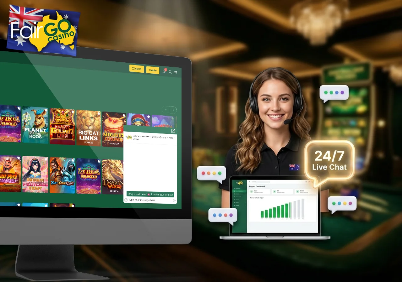 Twenty four seven help desk assistance channels via live chat.
