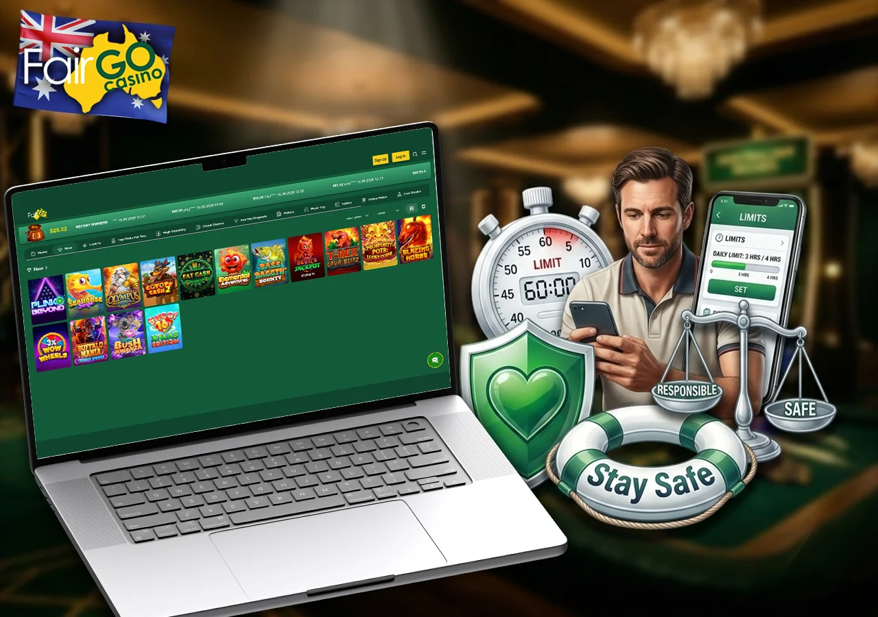 Casino deposit limits guide and safe player self exclusion tools.
